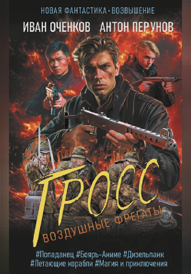 Воздушные фрегаты. Гросс. Обложка