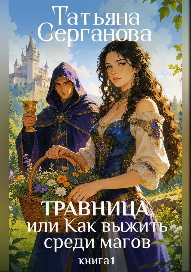 Травница. Книга 1. Обложка
