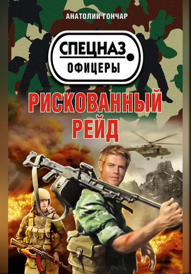 Рискованный рейд. Обложка