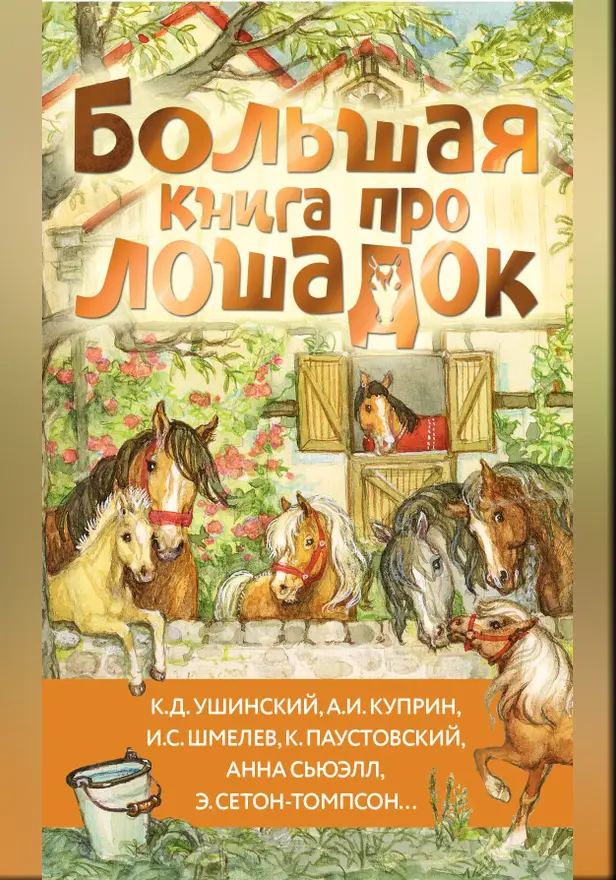 Большая книга про лошадок. Обложка