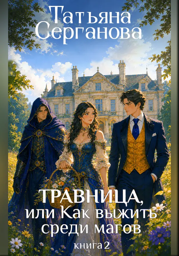 Травница. Книга 2. Обложка