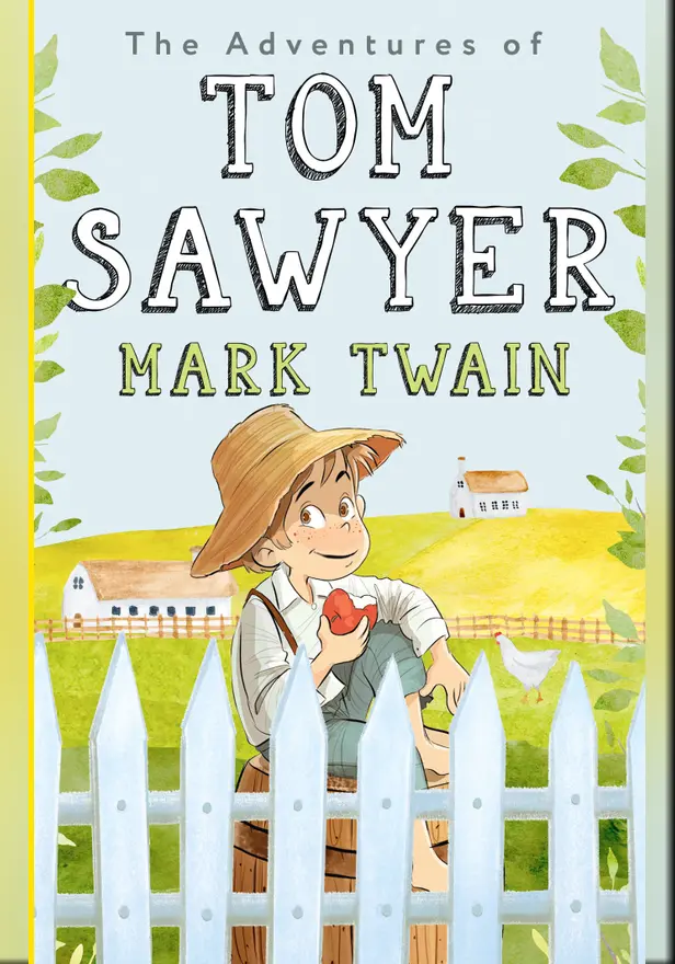 The Adventures of Tom Sawyer. Обложка