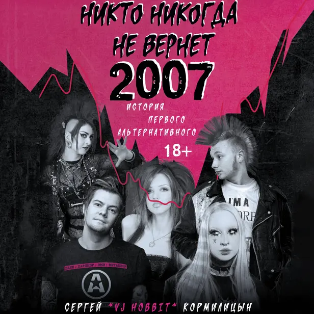 Никто никогда не вернет 2007. История Первого Альтернативного. Обложка