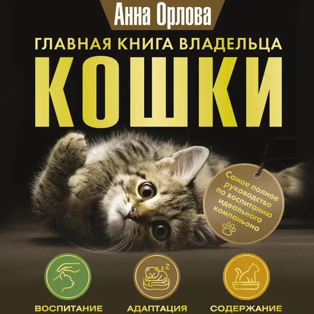 Главная книга владельца кошки. Обложка