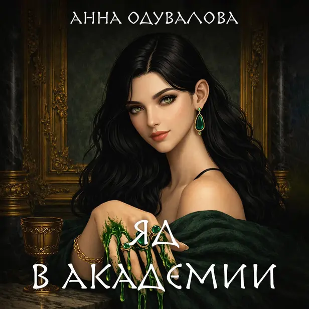 Яд в академии. Обложка
