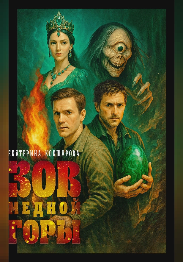Зов Медной горы. Обложка