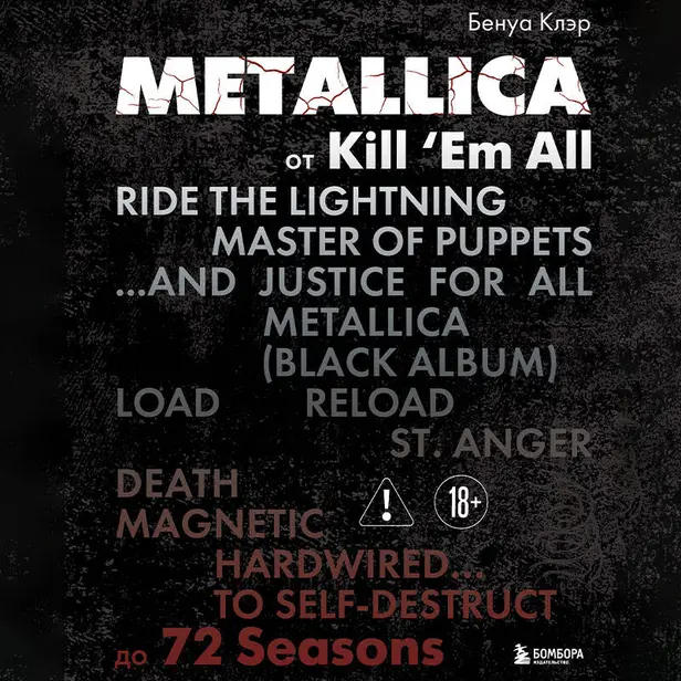 Metallica. Эксклюзивное издание. Архивы, истории всех песен, неизданное. Обложка