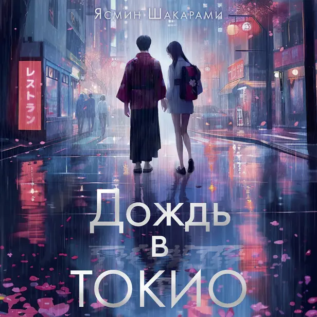 Дождь в Токио. Обложка