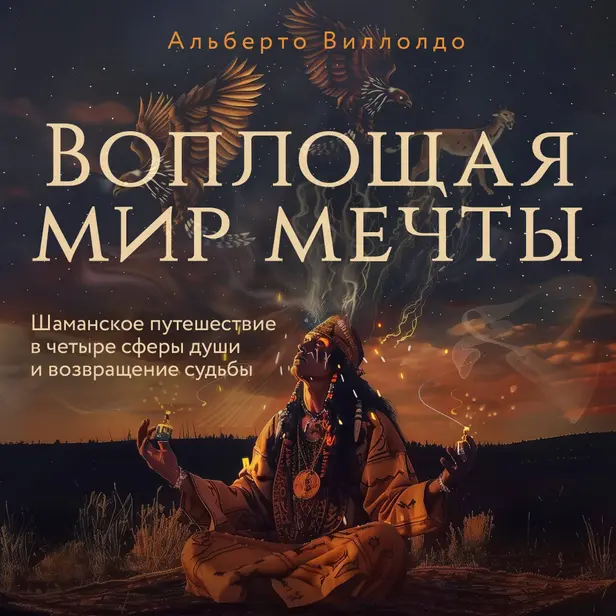 Воплощая мир мечты. Шаманское путешествие в четыре сферы души и возвращение судьбы. Обложка