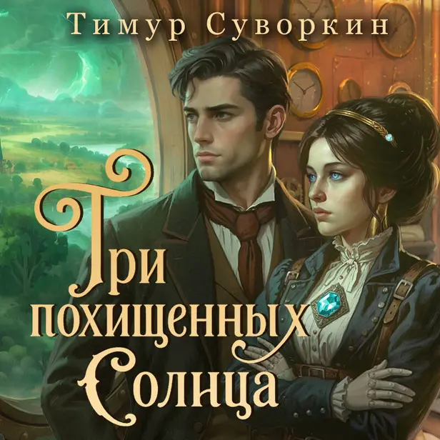 Три похищенных солнца. Обложка