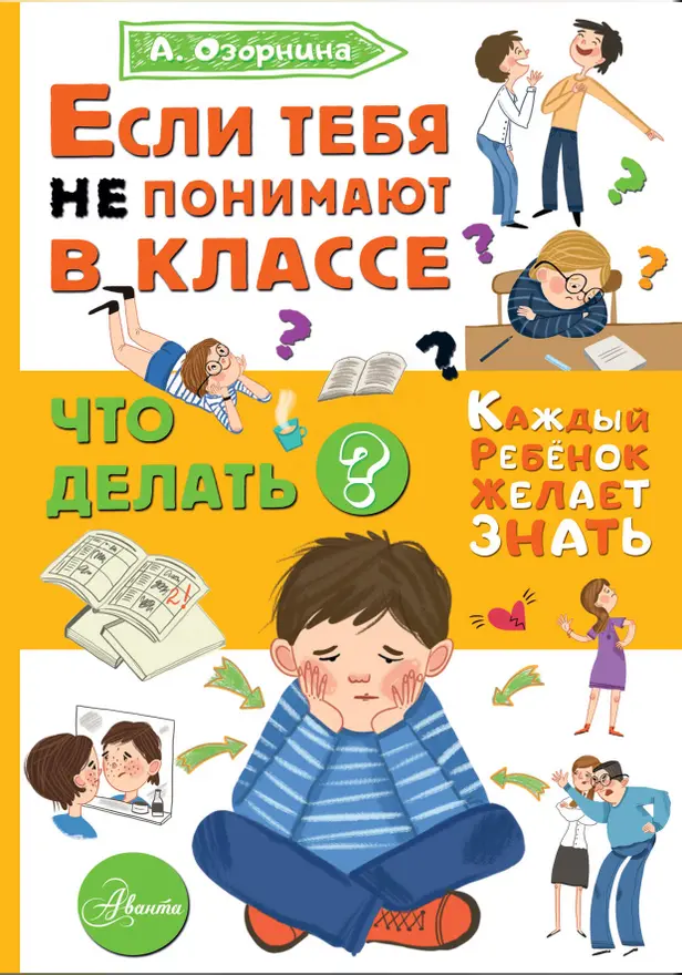 Если тебя не понимают в классе. Что делать?. Обложка
