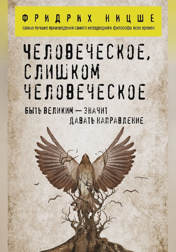 Человеческое, слишком человеческое. Обложка