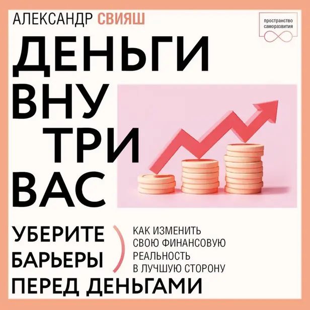 Деньги внутри вас. Уберите барьеры перед деньгами. Обложка