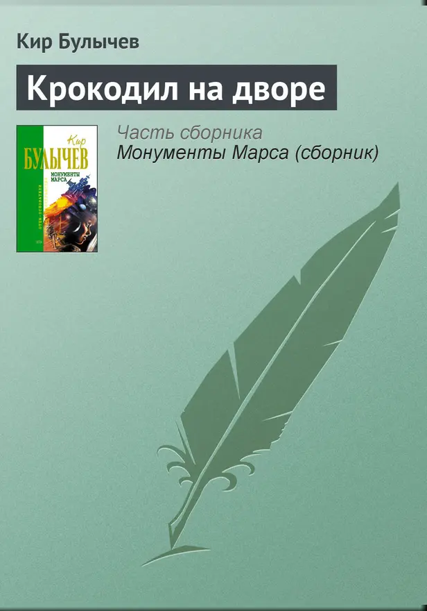 Крокодил на дворе. Обложка