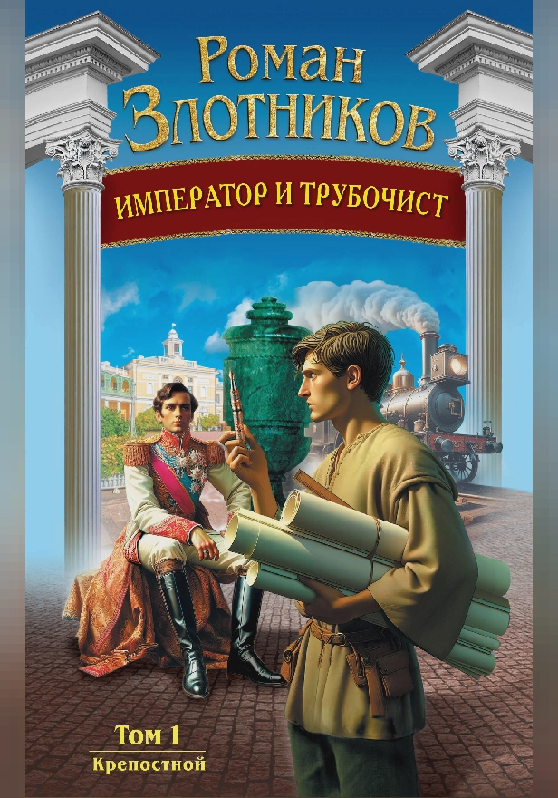 Император и трубочист. Том 1. Крепостной. Обложка