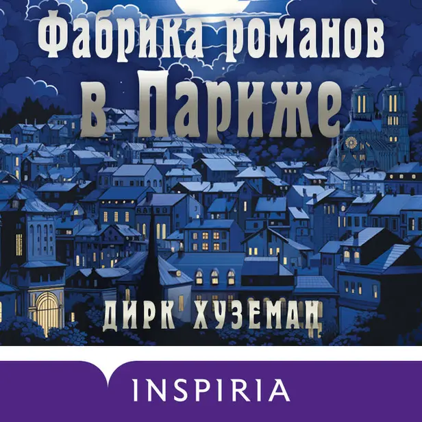 Фабрика романов в Париже. Обложка