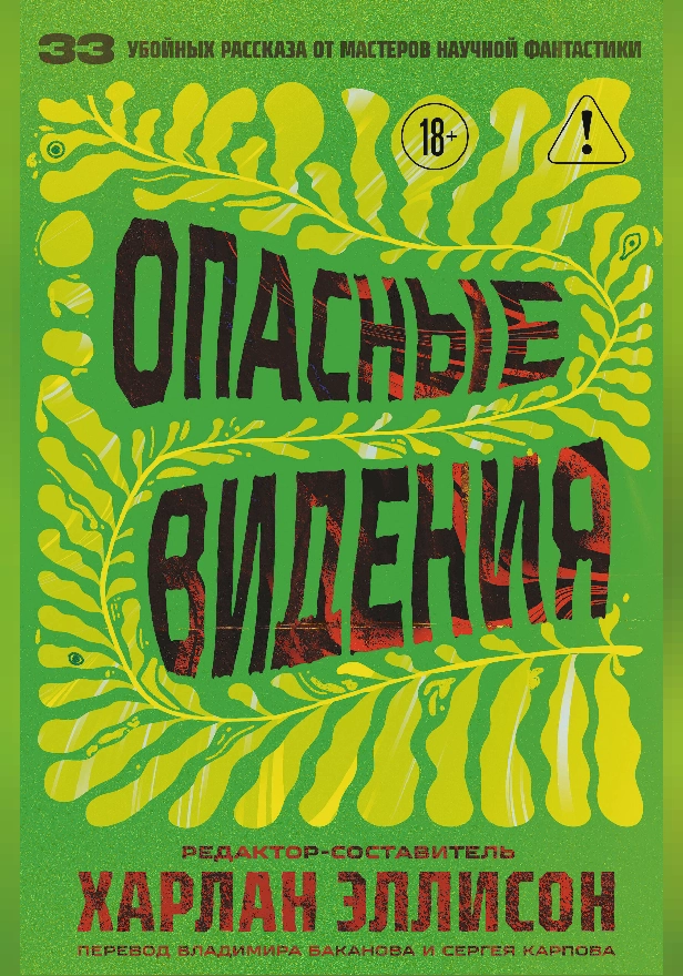 Опасные видения. Обложка