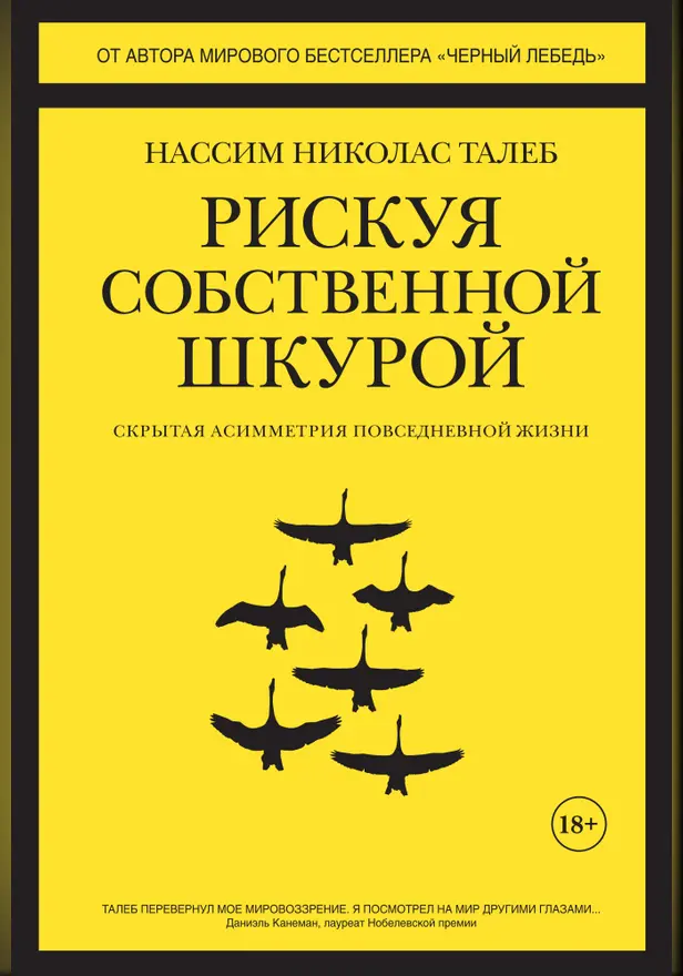 Рискуя собственной шкурой. Скрытая асимметрия повседневной жизни. Обложка