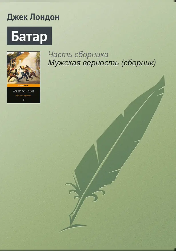 Батар. Обложка