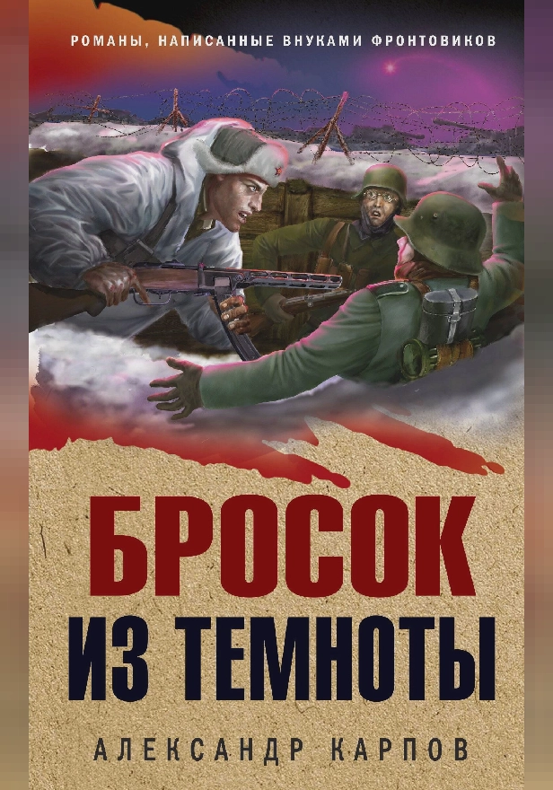 Бросок из темноты. Обложка