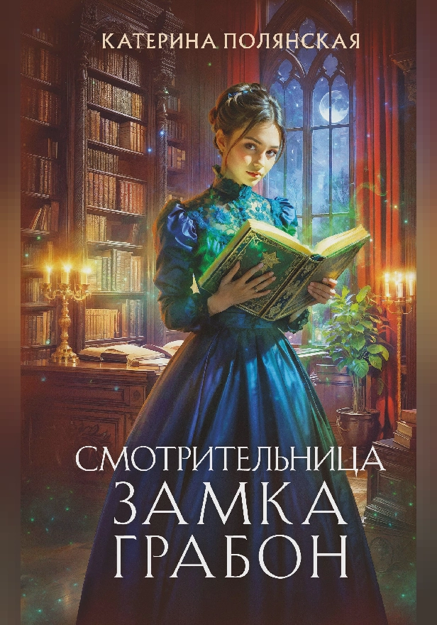 Смотрительница замка Грабон. Обложка