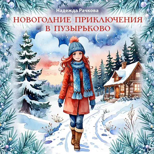 Новогодние приключения в Пузырьково. Обложка