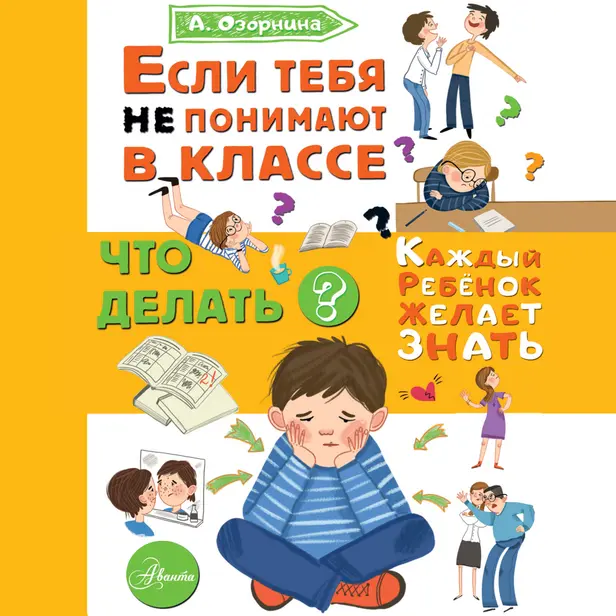 Если тебя не понимают в классе. Что делать?. Обложка
