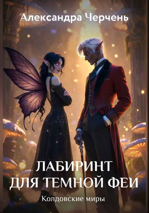 Лабиринт для темной феи. Обложка