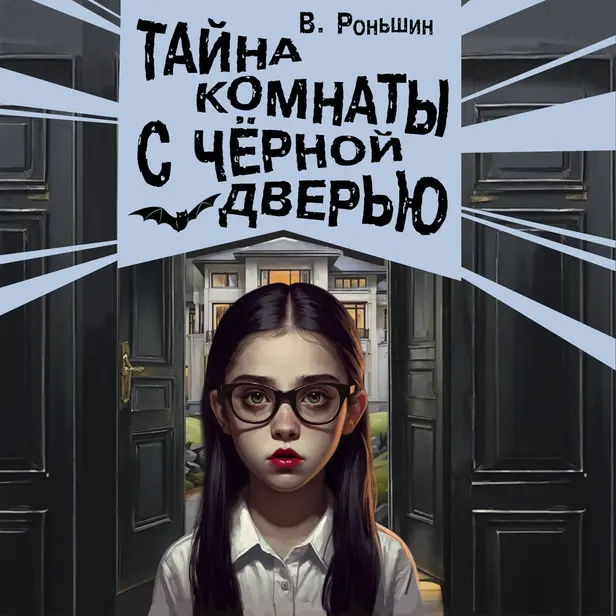 Тайна комнаты с чёрной дверью. Обложка