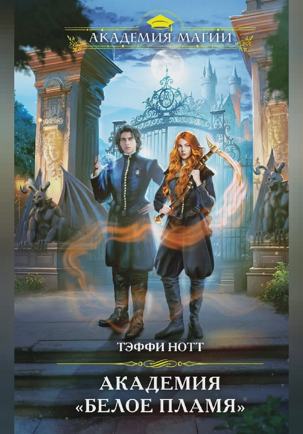 Академия «Белое пламя». Обложка