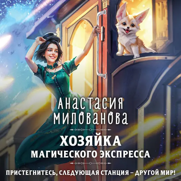 Хозяйка магического экспресса. Обложка