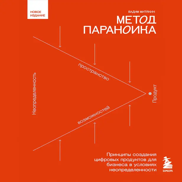 Метод параноика. Принципы создания цифровых продуктов для бизнеса в условиях неопределенности. Обложка