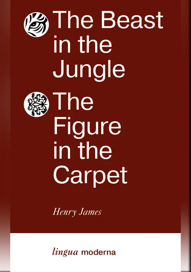 The Beast in the Jungle. The Figure in the Carpet. Обложка