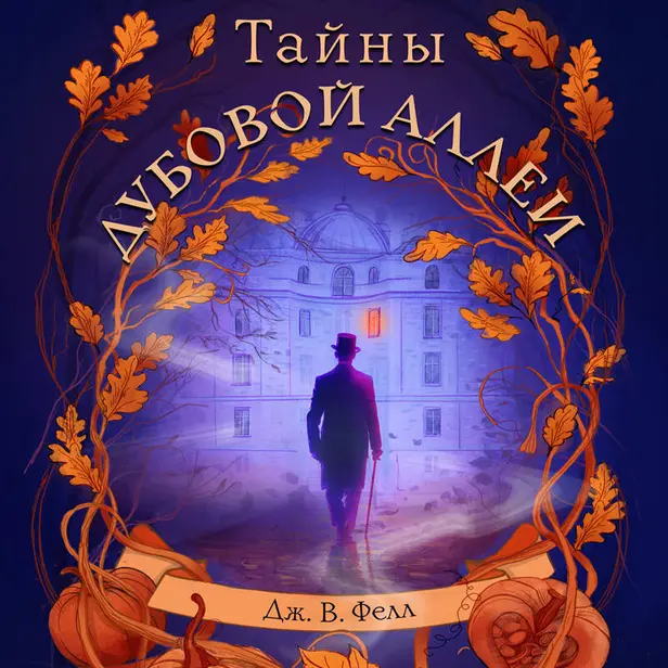 Тайны дубовой аллеи. Обложка