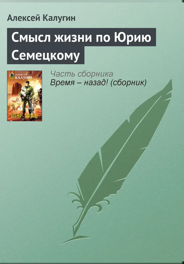 Смысл жизни по Юрию Семецкому. Обложка