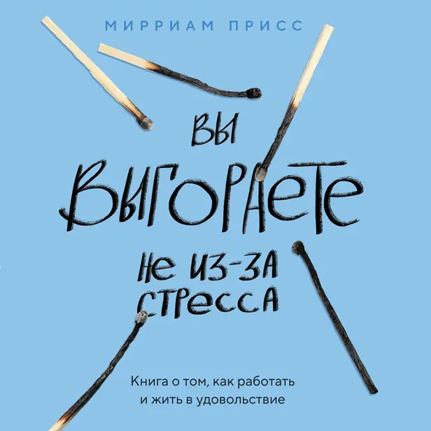 Вы выгораете не из-за стресса. Книга о том, как работать и жить в удовольствие. Обложка