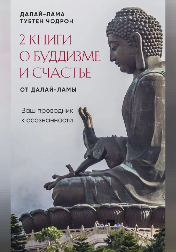 2 книги о буддизме и счастье от Далай-ламы. Комплект, который станет вашим проводником к осознанности. Обложка