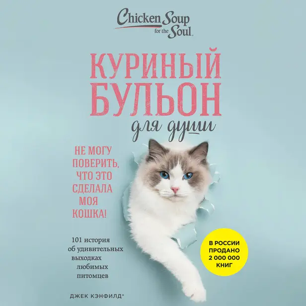 Куриный бульон для души. Не могу поверить, что это сделала моя кошка! 101 история об удивительных выходках любимых питомцев. Обложка