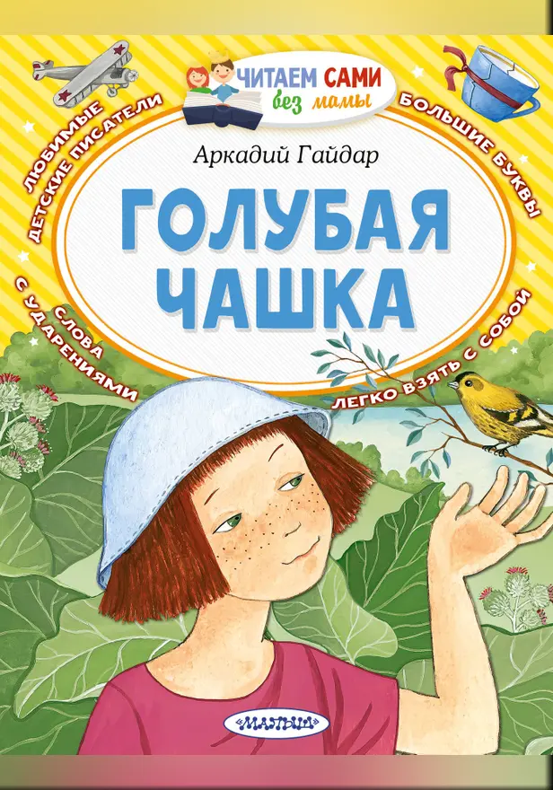 Голубая чашка. Обложка