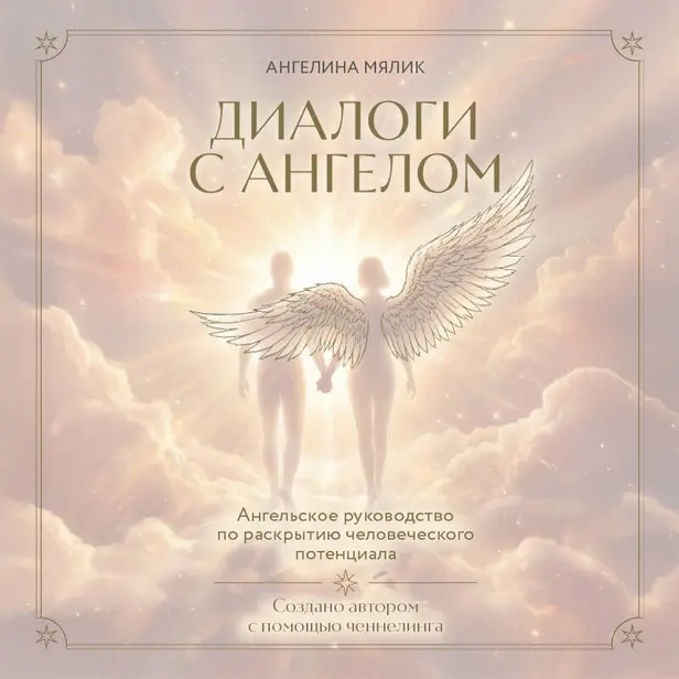 Диалоги с ангелом. Обложка