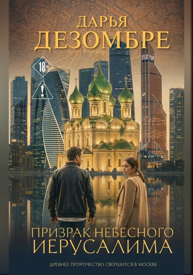 Призрак небесного Иерусалима. Обложка