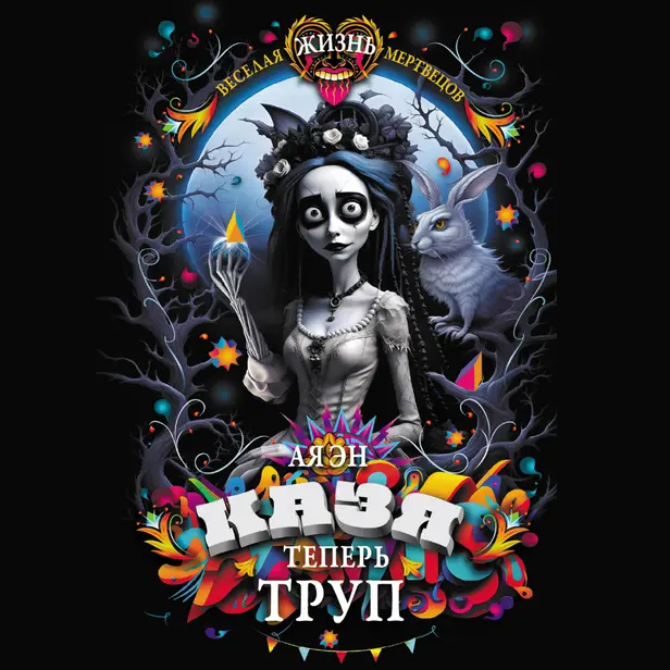 Казя теперь труп. Обложка