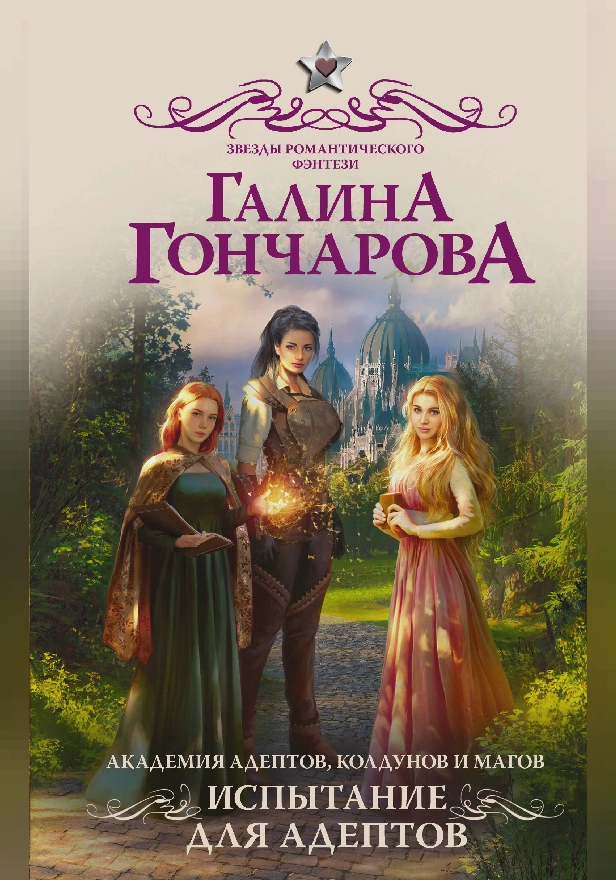 Академия адептов, колдунов и магов. Испытание для адептов. Обложка