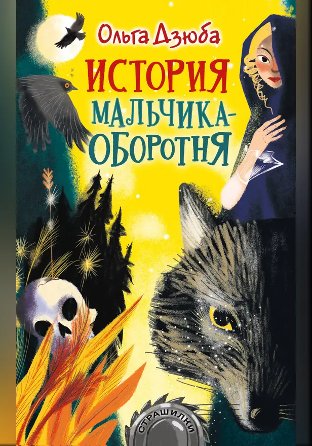 История мальчика-оборотня. Обложка