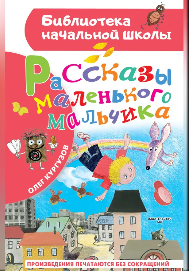 Рассказы маленького мальчика. Обложка