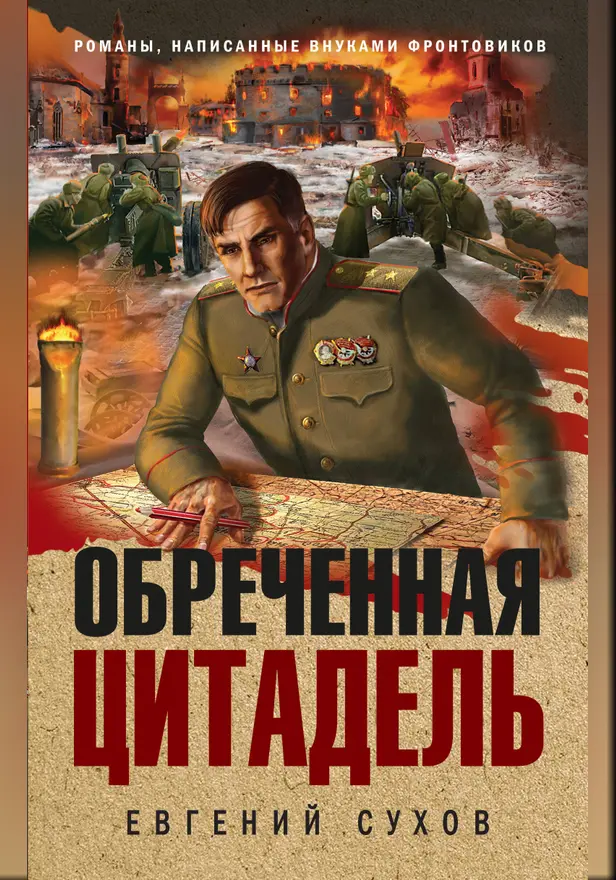 Обреченная цитадель. Обложка