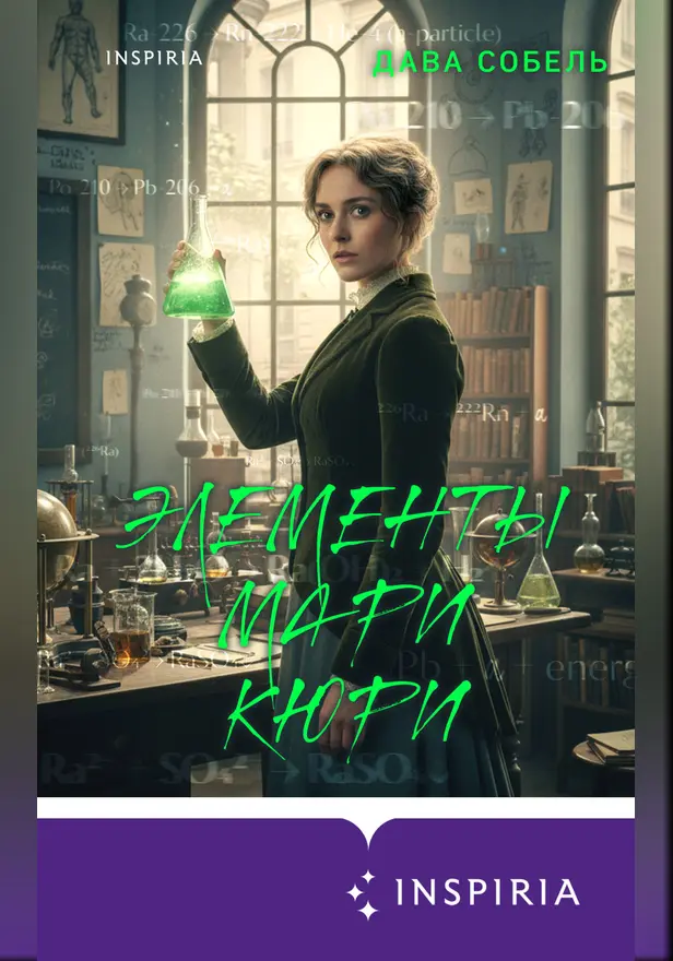 Элементы Мари Кюри. Цена опасного открытия. Обложка