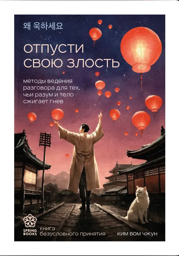Отпусти свою злость. Методы ведения разговора для тех, чьи разум и тело сжигает гнев. Обложка