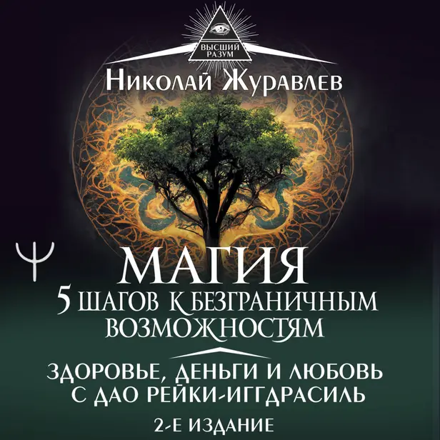 Магия. 5 шагов к безграничным возможностям. Здоровье, деньги и любовь с Дао Рейки-Иггдрасиль. 2-е издание. Обложка