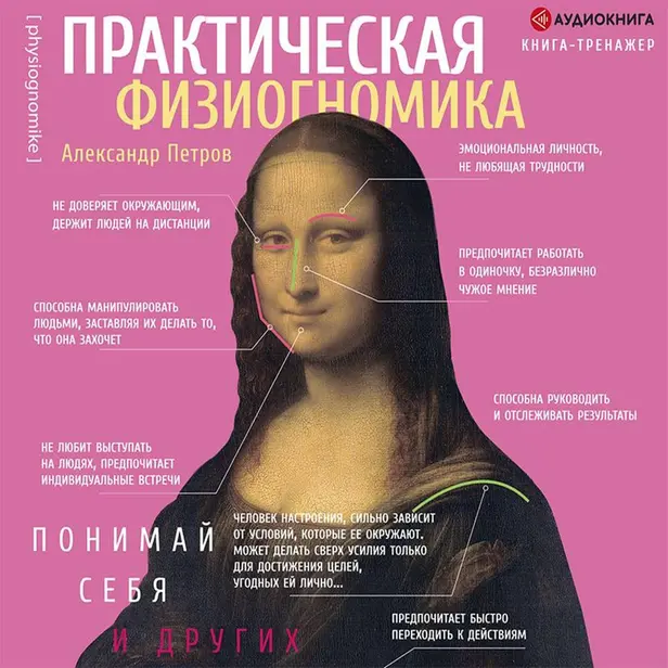 Практическая физиогномика. Книга - тренажер. Обложка